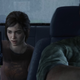 Ellie is shown holding an issue of Savage Starlight in the backseat of a car while Joel drives.